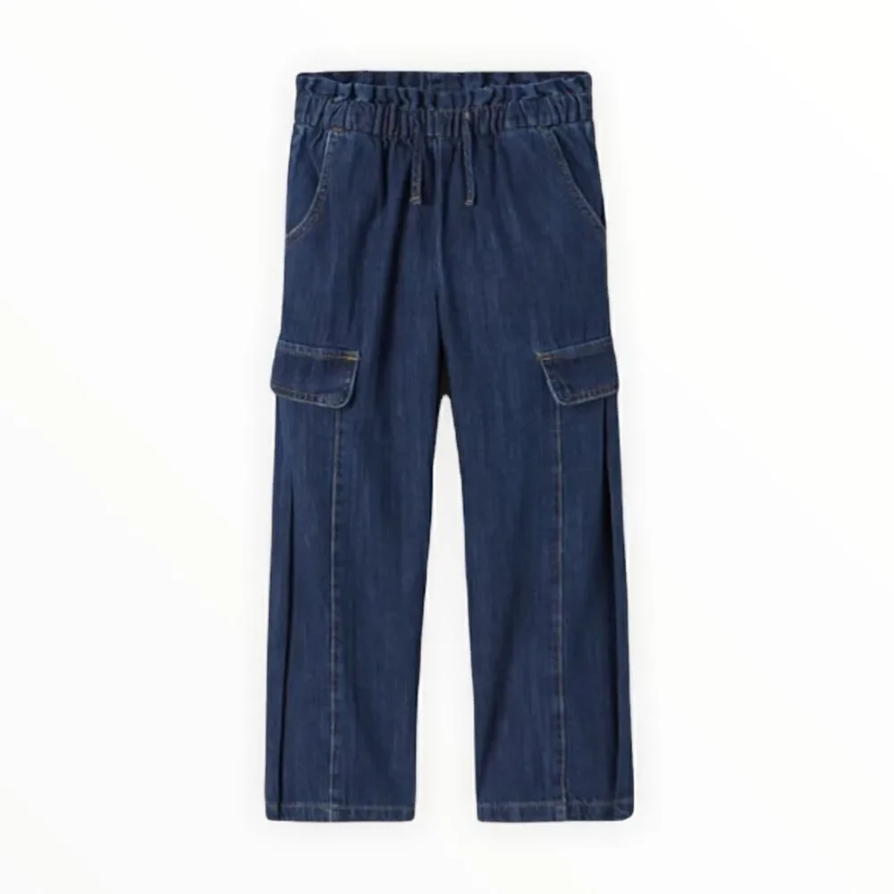 ZARA Kids | Blue | CARGO JEANS WITH DARTS